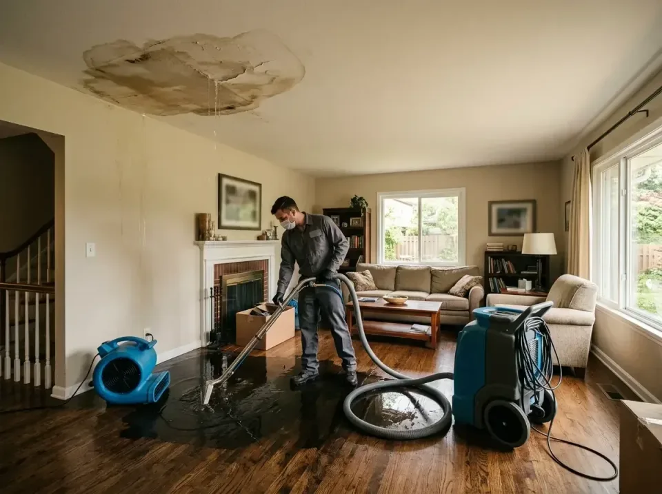 attic-pipe-burst-ceiling-drip-008 — frequently asked questions, Water Damage Restoration & Carpet Care in Myerstown, PA